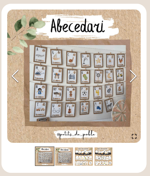 Dossier sobre l'abecedari